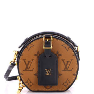 Louis Vuitton Mini Boite Chapeau Bag Reverse Monogram Canvas